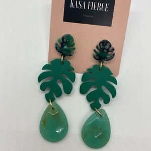 Palm Drop Earrings